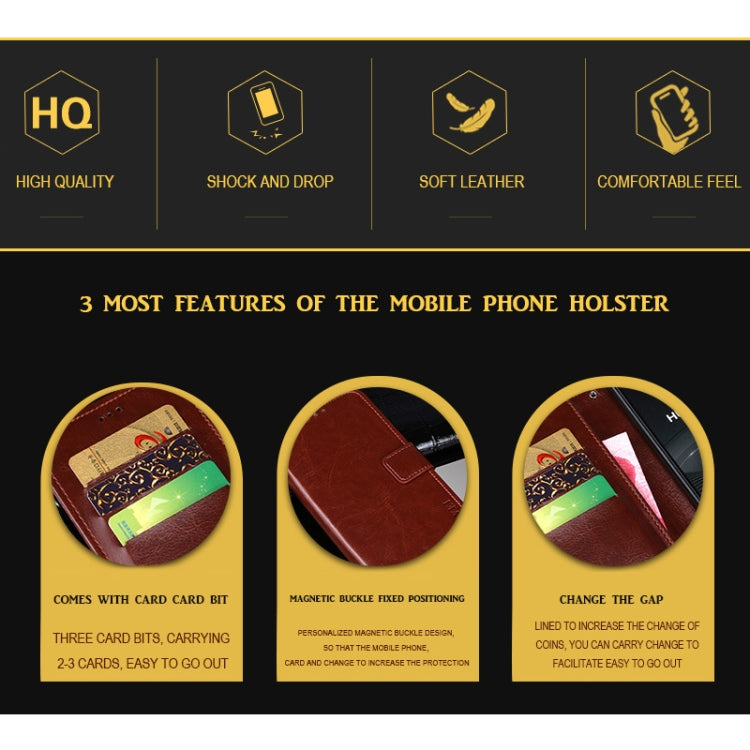 Custodia portafoglio in pelle per Vivo V20 Pro e V20 SE