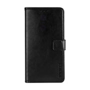 idewei Custodia in pelle a vibrazione orizzontale Crazy Horse Texture con supporto e slot per carte e portafoglio, For Xiaomi Mi 10T Lite 5G