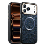 Custodia magnetica antiurto con airbag glitterato per telefono, For iPhone 17 Pro Max, For iPhone 17 Pro, For iPhone 17, For iPhone Air, For iPhone 16 Pro Max, For iPhone 16 Pro
