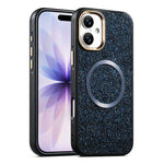 Custodia magnetica antiurto con airbag glitterato per telefono, For iPhone 17 Pro Max, For iPhone 17 Pro, For iPhone 17, For iPhone Air, For iPhone 16 Pro Max, For iPhone 16 Pro