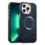 Custodia magnetica antiurto con airbag glitterato per telefono, For iPhone 14 Pro Max, For iPhone 13 Pro Max, For iPhone 13 Pro