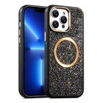 Custodia magnetica antiurto con airbag glitterato per telefono, For iPhone 14 Pro Max, For iPhone 13 Pro Max, For iPhone 13 Pro