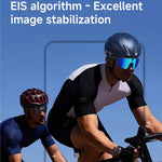 L085 Occhiali intelligenti da ciclismo con intelligenza artificiale, doppio microfono, cancellazione del rumore, assistente vocale e funzione di chiamata, con doppio microfono da 8 MP e cancellazione del rumore.