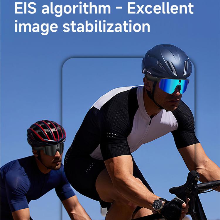 L085 Occhiali intelligenti da ciclismo con intelligenza artificiale, doppio microfono, cancellazione del rumore, assistente vocale e funzione di chiamata, con doppio microfono da 8 MP e cancellazione del rumore.