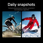 L085 Occhiali intelligenti da ciclismo con intelligenza artificiale, doppio microfono, cancellazione del rumore, assistente vocale e funzione di chiamata, con doppio microfono da 8 MP e cancellazione del rumore.