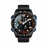 Smartwatch sportivo GPS HD350 Pro con display AMOLED da 1,32 pollici, supporto per chiamate Bluetooth, monitoraggio del sonno, dell'ossigeno nel sangue, della frequenza cardiaca e della salute durante la sedentarietà.