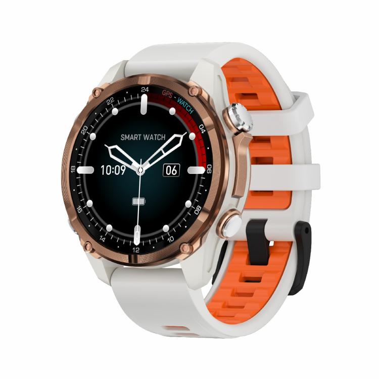 Smartwatch sportivo GPS HD350 Pro con display AMOLED da 1,32 pollici, supporto per chiamate Bluetooth, monitoraggio del sonno, dell'ossigeno nel sangue, della frequenza cardiaca e della salute durante la sedentarietà.