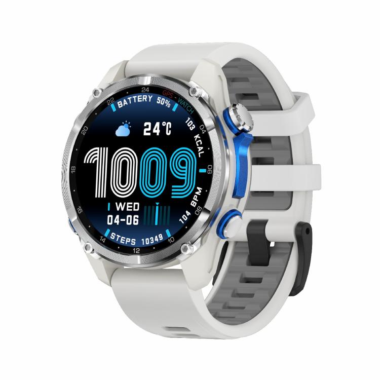Smartwatch sportivo GPS HD350 Pro con display AMOLED da 1,32 pollici, supporto per chiamate Bluetooth, monitoraggio del sonno, dell'ossigeno nel sangue, della frequenza cardiaca e della salute durante la sedentarietà.