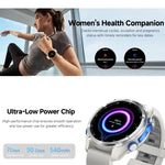 Smartwatch sportivo GPS HD350 Pro con display AMOLED da 1,32 pollici, supporto per chiamate Bluetooth, monitoraggio del sonno, dell'ossigeno nel sangue, della frequenza cardiaca e della salute durante la sedentarietà.