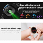 Smartwatch sportivo GPS HD350 Pro con display AMOLED da 1,32 pollici, supporto per chiamate Bluetooth, monitoraggio del sonno, dell'ossigeno nel sangue, della frequenza cardiaca e della salute durante la sedentarietà.