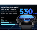 Smartwatch sportivo T8 Pro con display AMOLED da 1,43 pollici, supporto per chiamate Bluetooth, monitoraggio del sonno, dell'ossigeno nel sangue, della frequenza cardiaca e della salute durante la sedentarietà.
