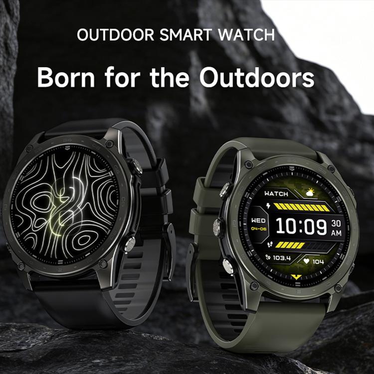Smartwatch sportivo T8 Pro con display AMOLED da 1,43 pollici, supporto per chiamate Bluetooth, monitoraggio del sonno, dell'ossigeno nel sangue, della frequenza cardiaca e della salute durante la sedentarietà.