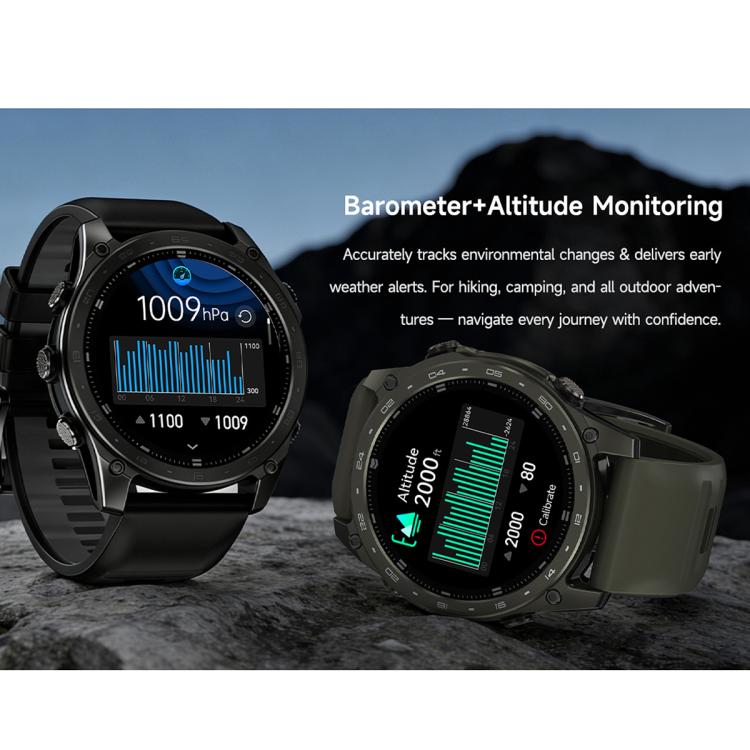 Smartwatch sportivo T8 Pro con display AMOLED da 1,43 pollici, supporto per chiamate Bluetooth, monitoraggio del sonno, dell'ossigeno nel sangue, della frequenza cardiaca e della salute durante la sedentarietà.