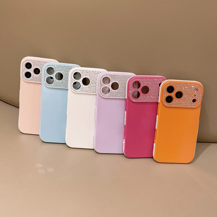 Custodia per telefono Full Diamond con ampia finestra, bordo IMD e finitura satinata in TPU., For iPhone 14 Pro, For iPhone 14 Pro Max, For iPhone 13 Pro Max, For iPhone 13 Pro