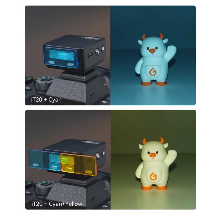 Godox iT20 TTL Mini iFlash Flash per fotocamera, iT20 C For Canon, iT20 N For Nikon, iT20 S For Sony, iT20 F For FUJIFILM, iT20 O For Olympus / Panasonic