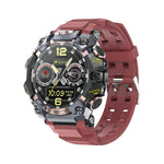 Smartwatch sportivo GPS S669 con display AMOLED da 1,75 pollici, supporto per chiamate Bluetooth, monitoraggio del sonno, dell'ossigeno nel sangue, della frequenza cardiaca e del ciclo mestruale femminile.