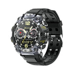 Smartwatch sportivo GPS S669 con display AMOLED da 1,75 pollici, supporto per chiamate Bluetooth, monitoraggio del sonno, dell'ossigeno nel sangue, della frequenza cardiaca e del ciclo mestruale femminile.