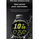Smartwatch sportivo GPS S669 con display AMOLED da 1,75 pollici, supporto per chiamate Bluetooth, monitoraggio del sonno, dell'ossigeno nel sangue, della frequenza cardiaca e del ciclo mestruale femminile.