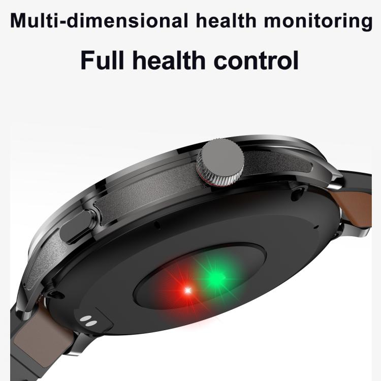 Smartwatch sportivo GPS S669 con display AMOLED da 1,75 pollici, supporto per chiamate Bluetooth, monitoraggio del sonno, dell'ossigeno nel sangue, della frequenza cardiaca e del ciclo mestruale femminile.