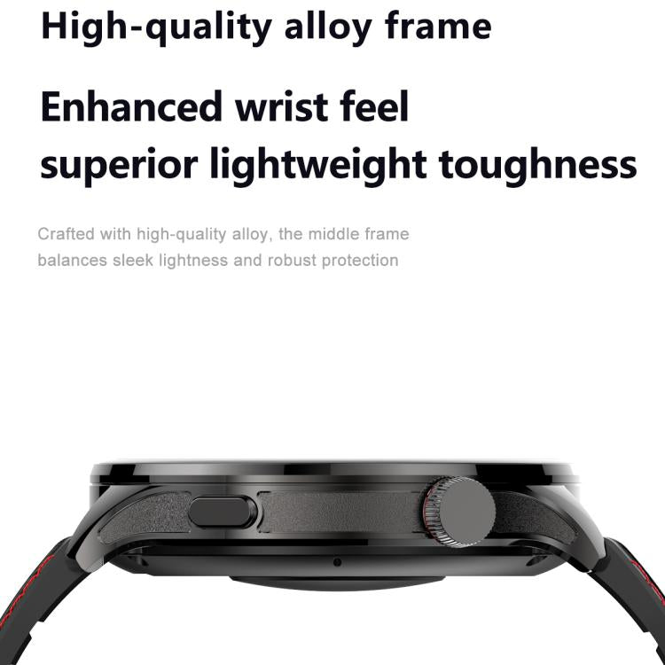 Smartwatch sportivo GPS S669 con display AMOLED da 1,75 pollici, supporto per chiamate Bluetooth, monitoraggio del sonno, dell'ossigeno nel sangue, della frequenza cardiaca e del ciclo mestruale femminile.