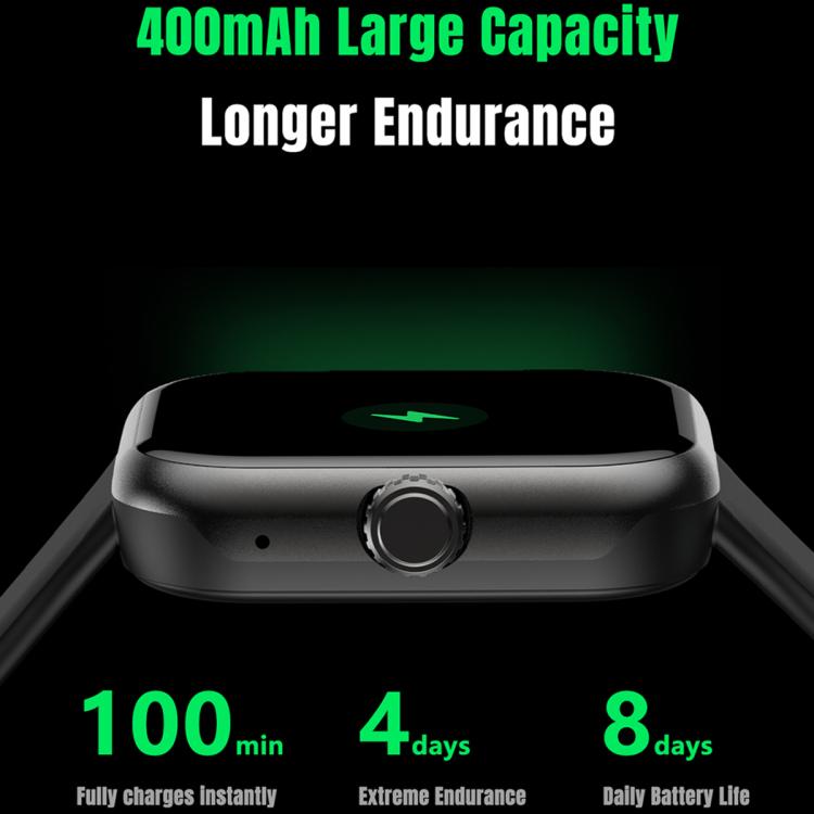 Smartwatch sportivo GPS S339 da 1,85 pollici con display AMOLED, supporto per chiamate Bluetooth, monitoraggio del sonno, ossigenazione del sangue e frequenza cardiaca.