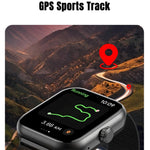 Smartwatch sportivo GPS S339 da 1,85 pollici con display AMOLED, supporto per chiamate Bluetooth, monitoraggio del sonno, ossigenazione del sangue e frequenza cardiaca.