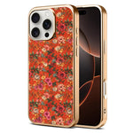 Custodia magnetica galvanizzata per telefono della serie Denor Peony, For iPhone 17 Pro Max, For iPhone 17 Pro, For iPhone 17, For iPhone Air, For iPhone 16 Pro Max, For iPhone 16 Pro