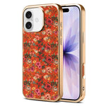 Custodia magnetica galvanizzata per telefono della serie Denor Peony, For iPhone 17 Pro Max, For iPhone 17 Pro, For iPhone 17, For iPhone Air, For iPhone 16 Pro Max, For iPhone 16 Pro