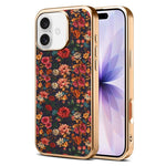 Custodia magnetica galvanizzata per telefono della serie Denor Peony, For iPhone 17 Pro Max, For iPhone 17 Pro, For iPhone 17, For iPhone Air, For iPhone 16 Pro Max, For iPhone 16 Pro