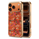 Custodia magnetica galvanizzata per telefono della serie Denor Peony, For iPhone 17 Pro Max, For iPhone 17 Pro, For iPhone 17, For iPhone Air, For iPhone 16 Pro Max, For iPhone 16 Pro