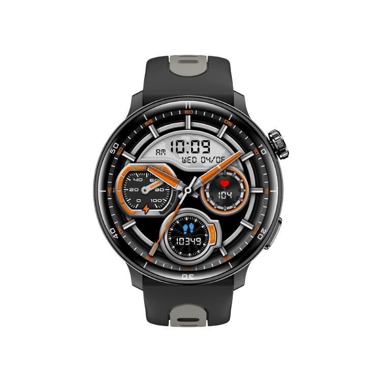 Smartwatch sportivo GPS S666 da 1,43 pollici con display AMOLED HD, supporto per chiamate Bluetooth, monitoraggio del sonno, dell'ossigeno nel sangue, della frequenza cardiaca e del ciclo mestruale femminile.