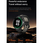 Smartwatch sportivo GPS S666 da 1,43 pollici con display AMOLED HD, supporto per chiamate Bluetooth, monitoraggio del sonno, dell'ossigeno nel sangue, della frequenza cardiaca e del ciclo mestruale femminile.