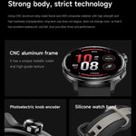 Smartwatch sportivo GPS S666 da 1,43 pollici con display AMOLED HD, supporto per chiamate Bluetooth, monitoraggio del sonno, dell'ossigeno nel sangue, della frequenza cardiaca e del ciclo mestruale femminile.