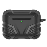 Cover per auricolari XDcase in TPU con motivo scuro e moschettone, For AirPods Pro 3, For AirPods Pro 2