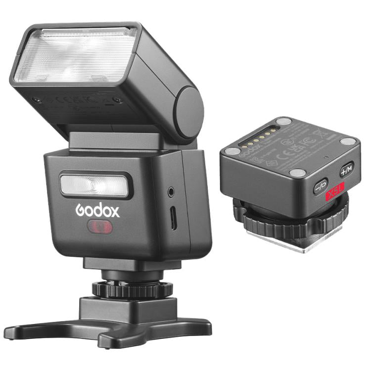 Flash per fotocamera Godox iT32 iFlash e trigger flash wireless X5 TTL, For Canon, For Nikon, For Sony, For FUJIFILM, For Olympus / Panasonic, For Leica