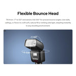 Flash per fotocamera Godox V480 TTL con batteria agli ioni di litio e testa rotonda., For Canon, For Nikon, For Sony, For FUJIFILM, For Olympus
