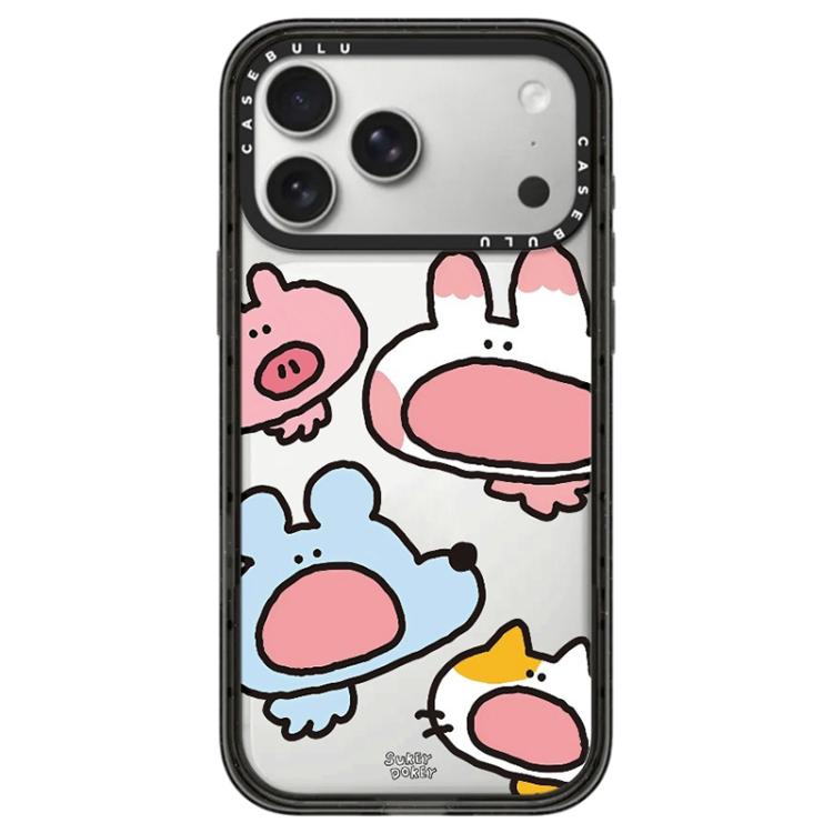 Custodia per telefono in acrilico trasparente con pulsante di controllo della fotocamera della serie Mouse., For iPhone 17 Pro Max, For iPhone 17 Pro, For iPhone 17