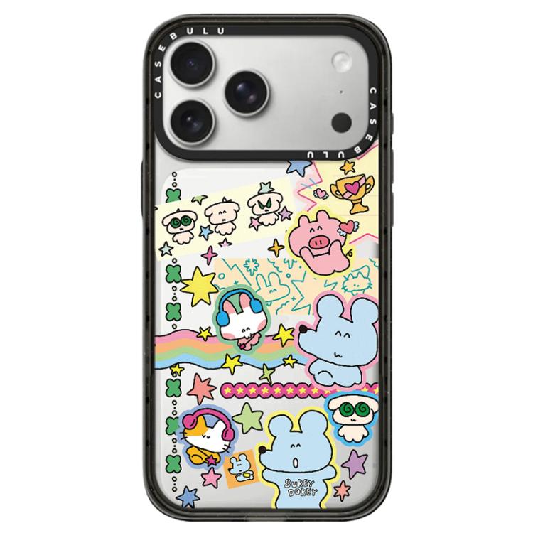 Custodia per telefono in acrilico trasparente con pulsante di controllo della fotocamera della serie Mouse., For iPhone 17 Pro Max, For iPhone 17 Pro, For iPhone 17