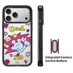 Custodia per telefono in acrilico trasparente con pulsante di controllo della fotocamera della serie Mouse., For iPhone 17 Pro Max, For iPhone 17 Pro, For iPhone 17