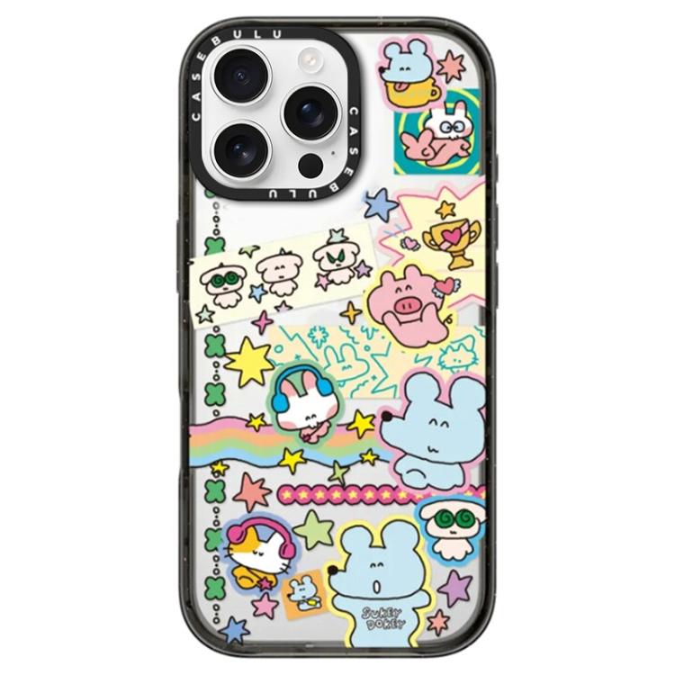 Custodia per telefono in acrilico trasparente della serie Mouse, For iPhone 16 Pro Max, For iPhone 16 Pro, For iPhone 16 Plus, For iPhone 16