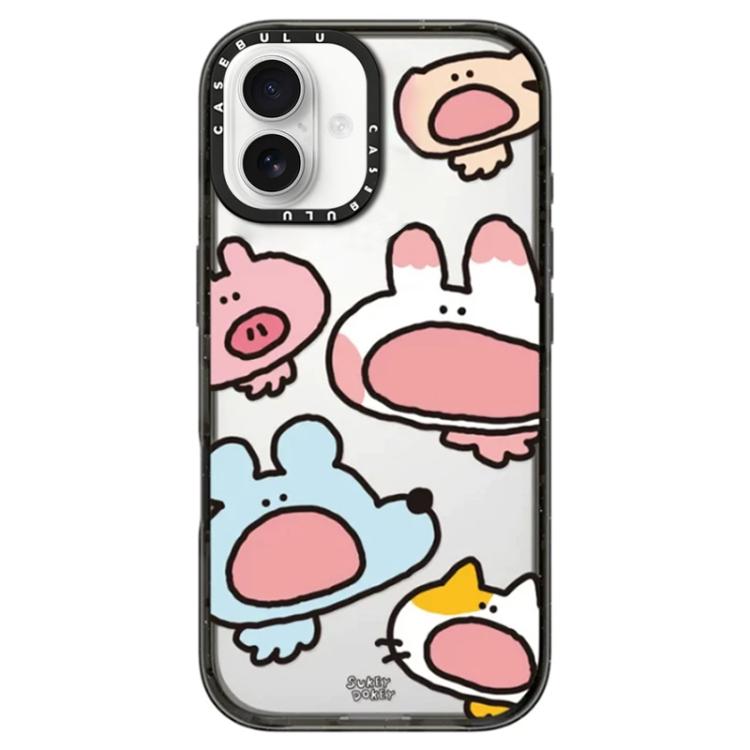 Custodia per telefono in acrilico trasparente della serie Mouse, For iPhone 16 Pro Max, For iPhone 16 Pro, For iPhone 16 Plus, For iPhone 16