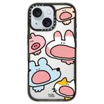 Custodia per telefono in acrilico trasparente della serie Mouse, For iPhone 15 Pro Max, For iPhone 15 Pro, For iPhone 15 Plus, For iPhone 15