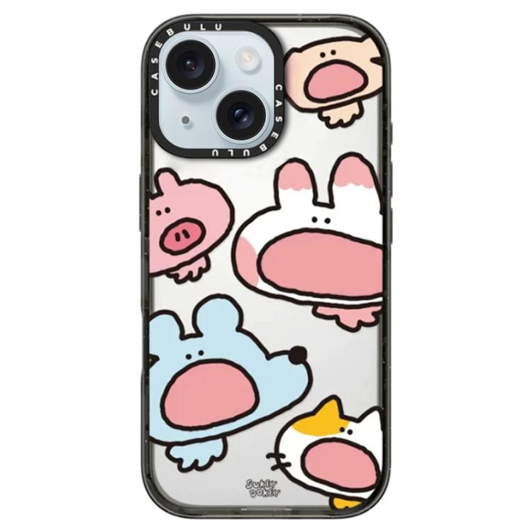 Custodia per telefono in acrilico trasparente della serie Mouse, For iPhone 15 Pro Max, For iPhone 15 Pro, For iPhone 15 Plus, For iPhone 15