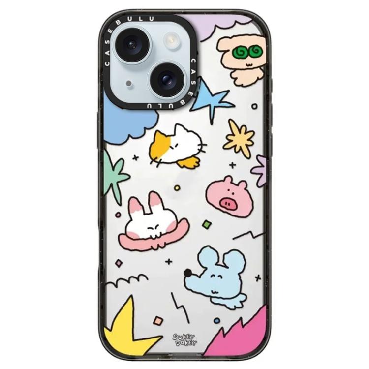 Custodia per telefono in acrilico trasparente della serie Mouse, For iPhone 15 Pro Max, For iPhone 15 Pro, For iPhone 15 Plus, For iPhone 15