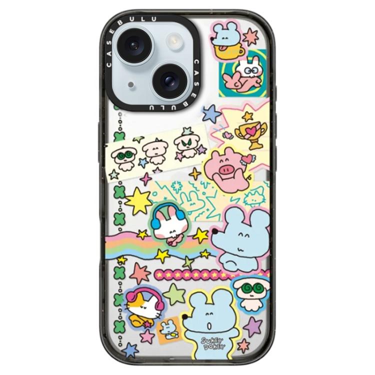 Custodia per telefono in acrilico trasparente della serie Mouse, For iPhone 15 Pro Max, For iPhone 15 Pro, For iPhone 15 Plus, For iPhone 15