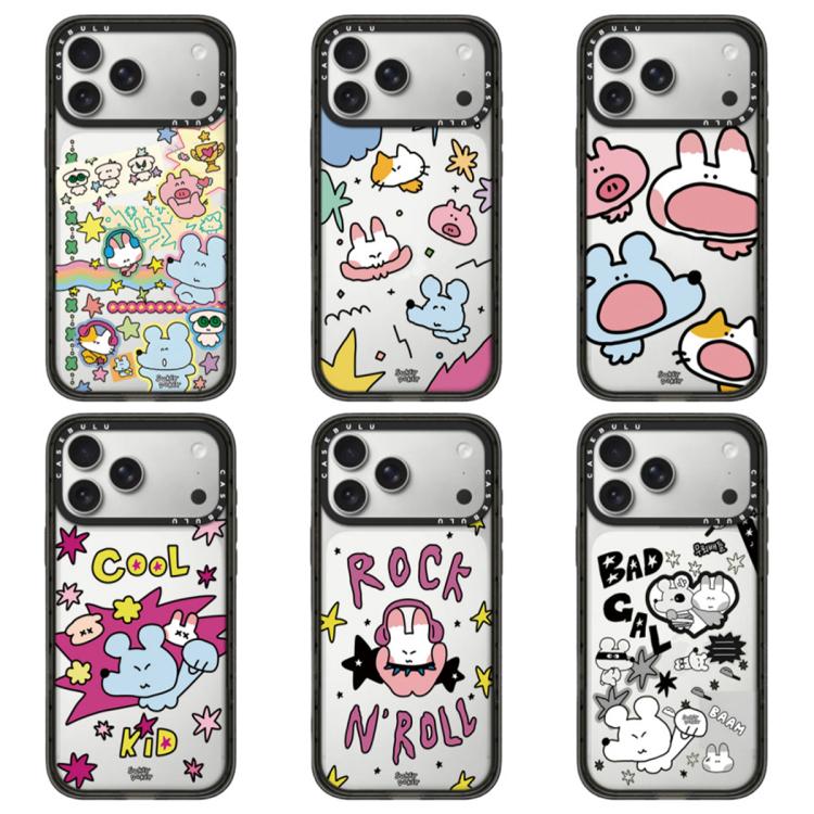 Custodia per telefono in acrilico trasparente della serie Mouse, For iPhone 15 Pro Max, For iPhone 15 Pro, For iPhone 15 Plus, For iPhone 15