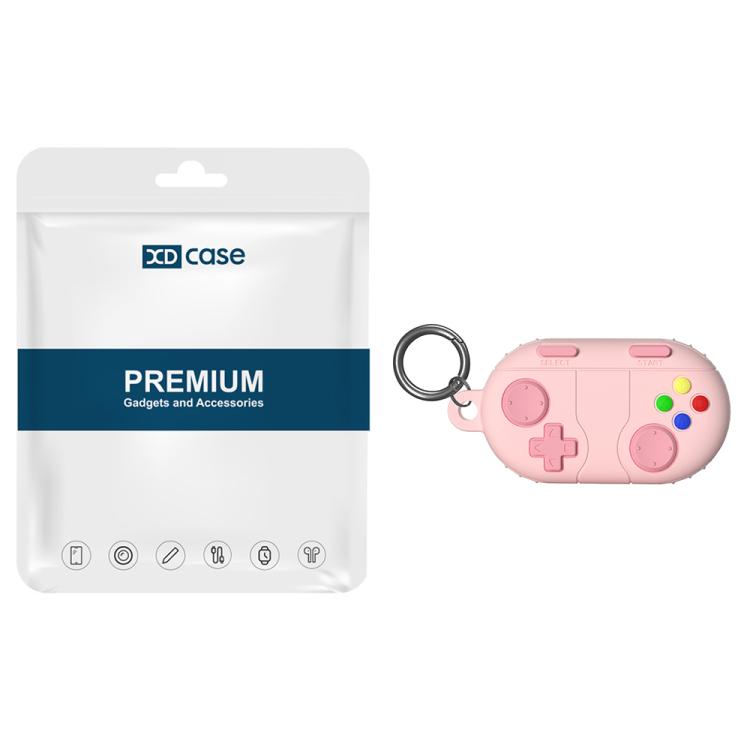 Custodia protettiva in silicone in stile console di gioco XDcase con portachiavi, For Samsung Galaxy SmartTag2