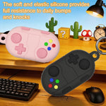 Custodia protettiva in silicone in stile console di gioco XDcase con portachiavi, For Samsung Galaxy SmartTag2