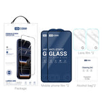 XDcase - 2 paia di pellicole protettive in vetro temperato HD + pellicole protettive trasparenti per l'obiettivo, For iPhone 17 Pro Max, For iPhone 17 Pro, For iPhone 17, For iPhone Air