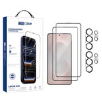 XDcase - 2 paia di pellicole protettive in vetro temperato HD + pellicola protettiva serigrafata per l'obiettivo, For Galaxy S26+ 5G, For Galaxy S26 Ultra 5G, For Galaxy S26 5G